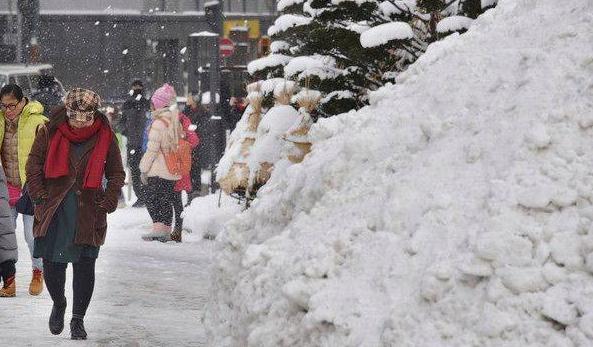 日本北海道大雪导致超40个航班取消